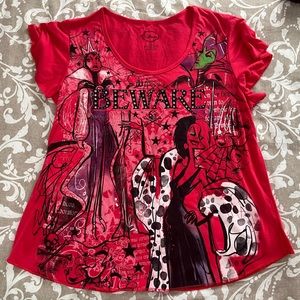 Disney Parks Villian flutter tee